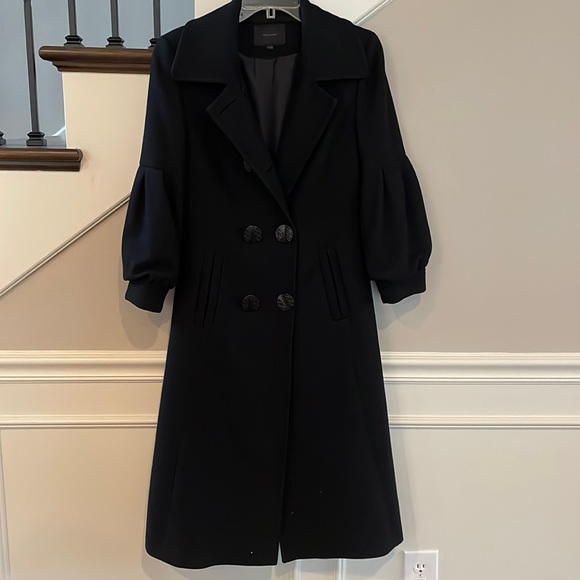 Vero Moda double breasted ladylike wool coat - Picture 1 of 13